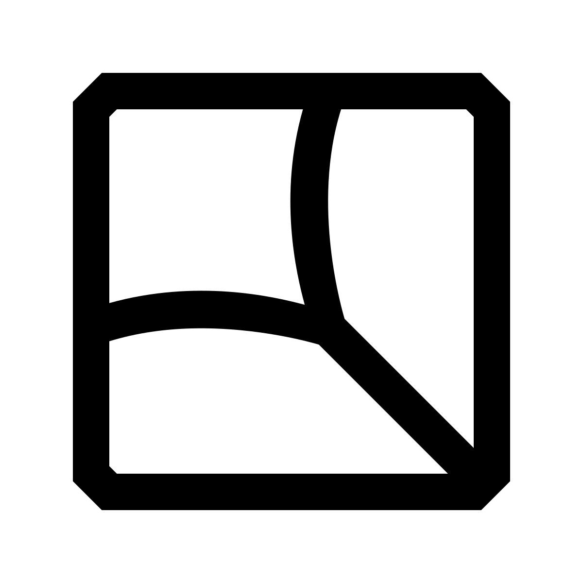 hieroglyphs style investment portfolio icon