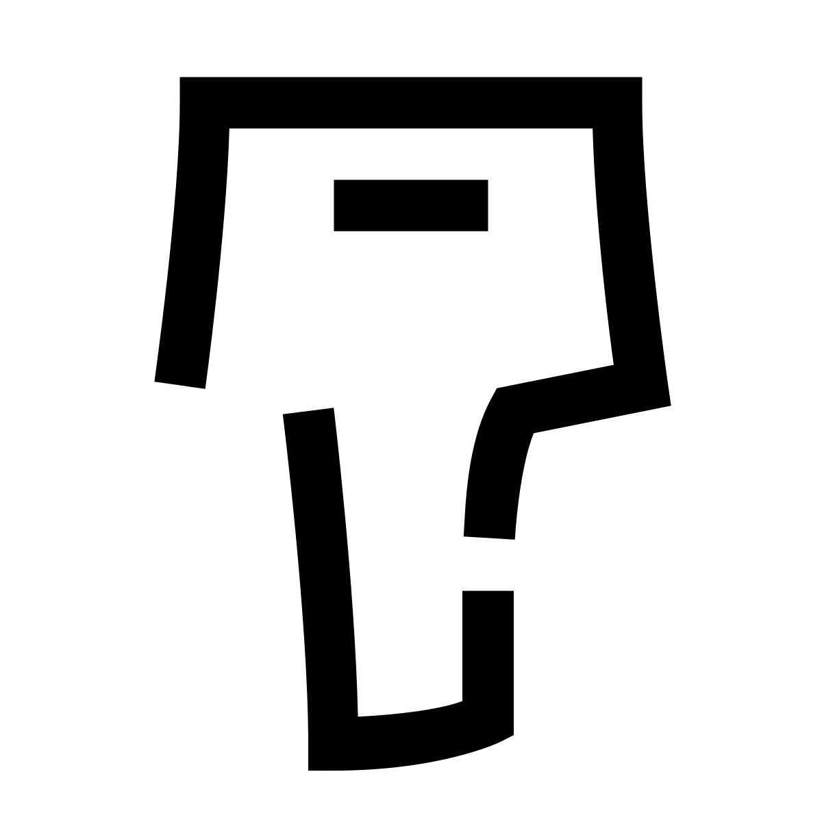 hieroglyphs style key icon