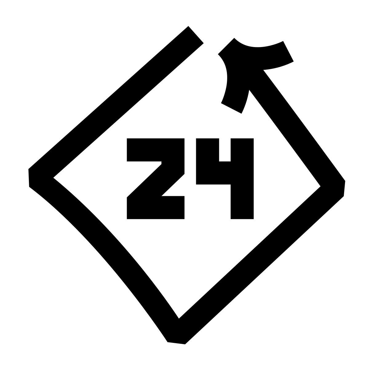 hieroglyphs style últimas 24 horas icon
