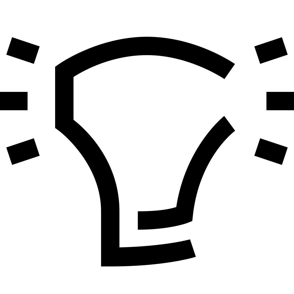 hieroglyphs style licht an icon