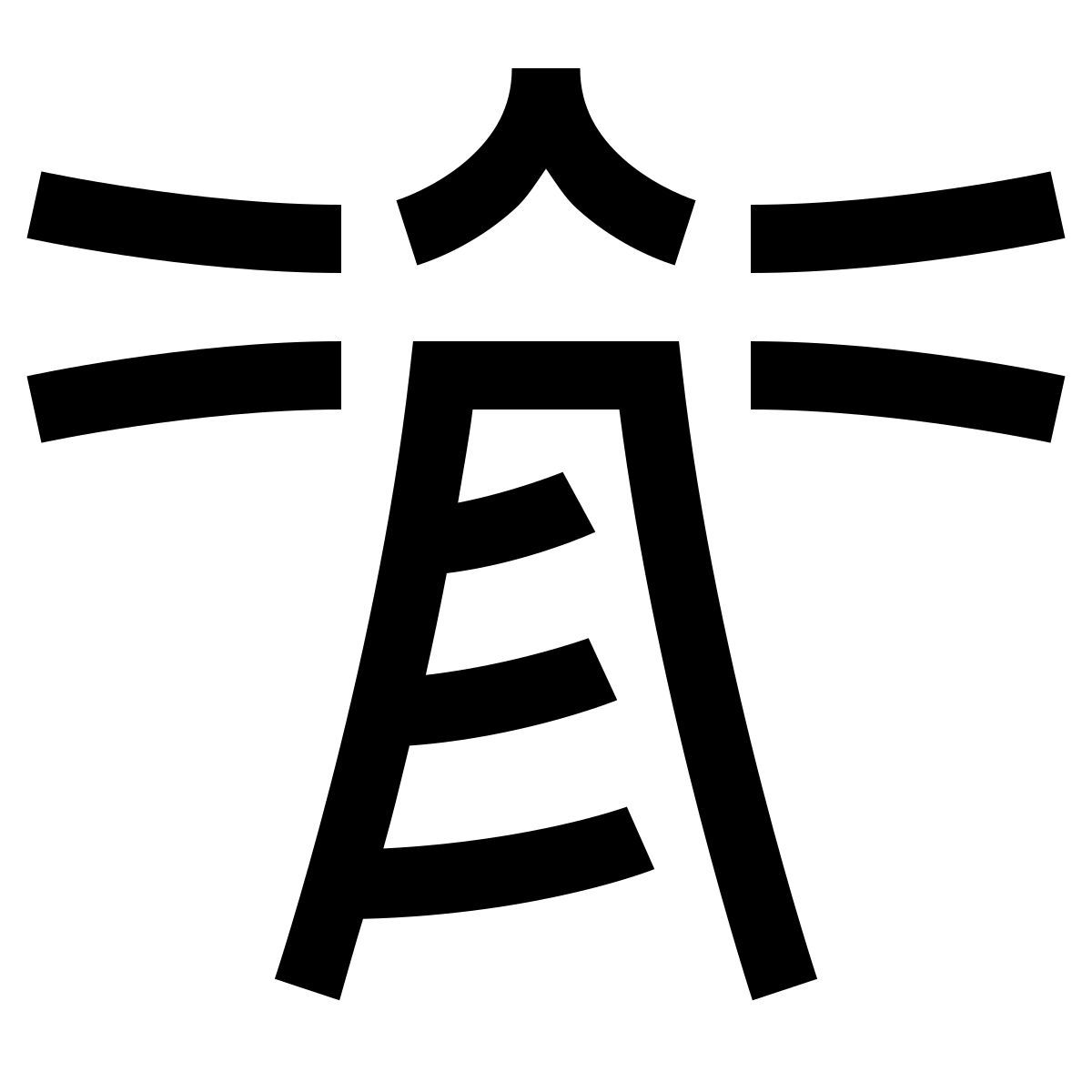 hieroglyphs style farol icon