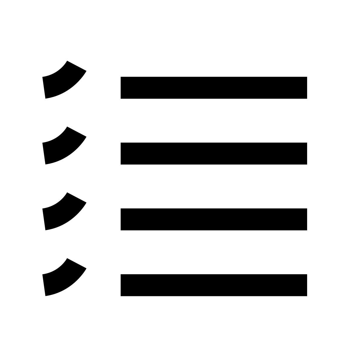 hieroglyphs style lista icon