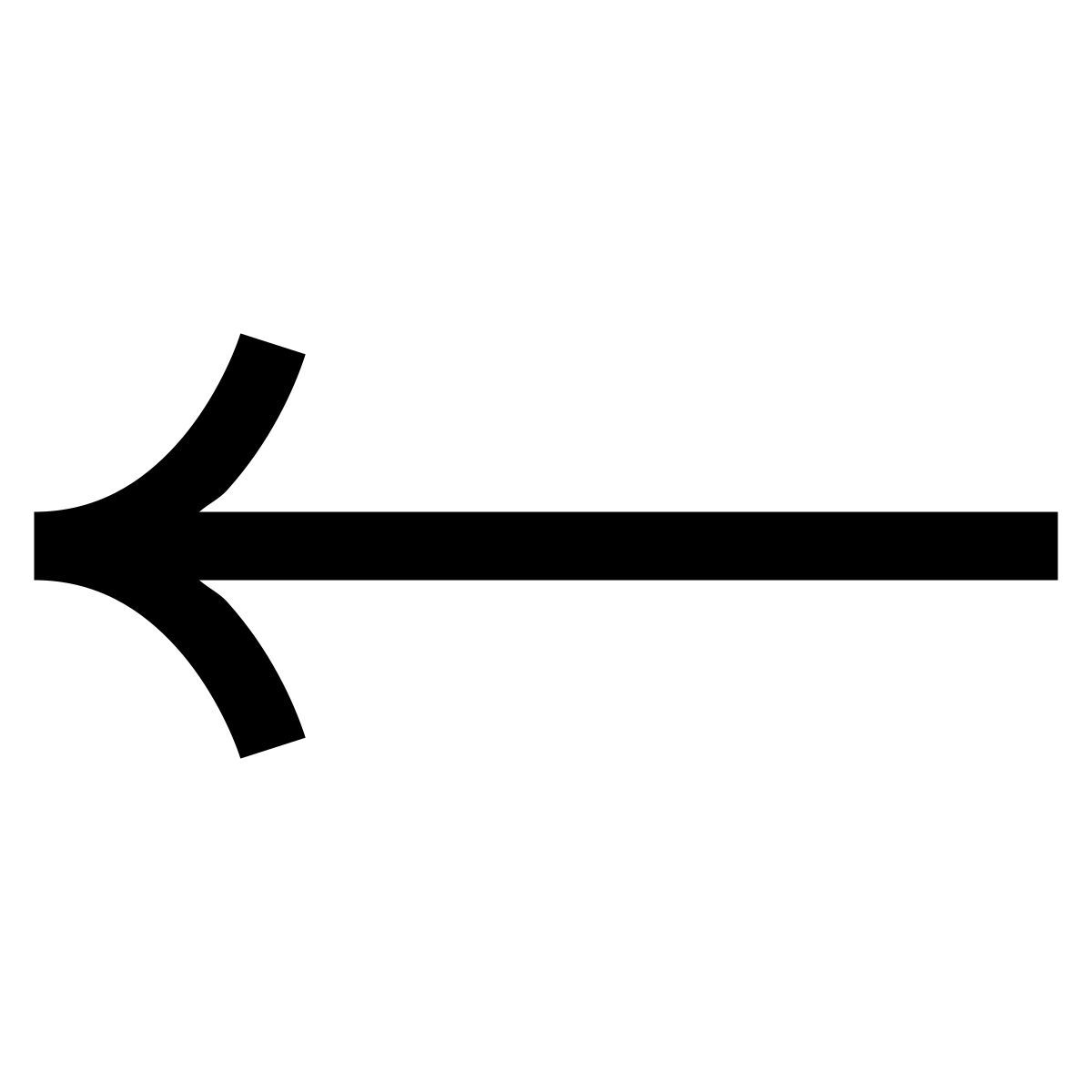 hieroglyphs style 左 icon