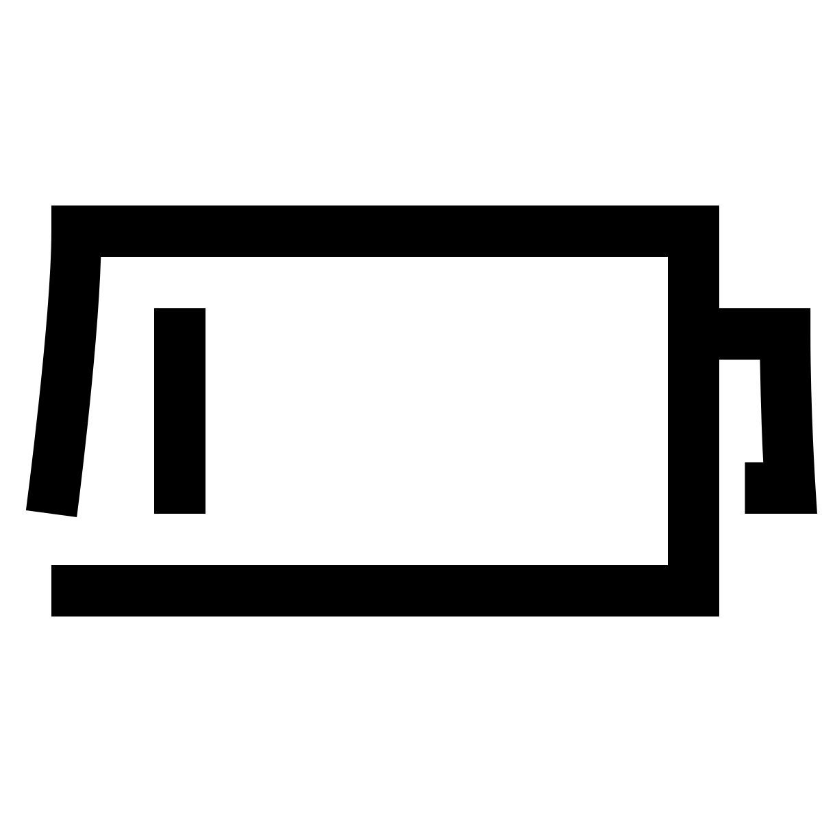 hieroglyphs style 低电量 icon