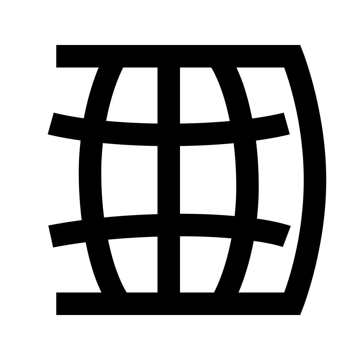 hieroglyphs style map grid icon