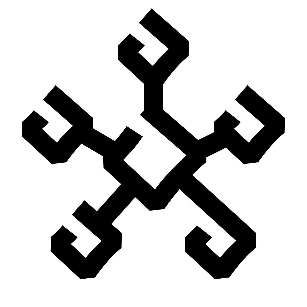 hieroglyphs style carte mentale icon