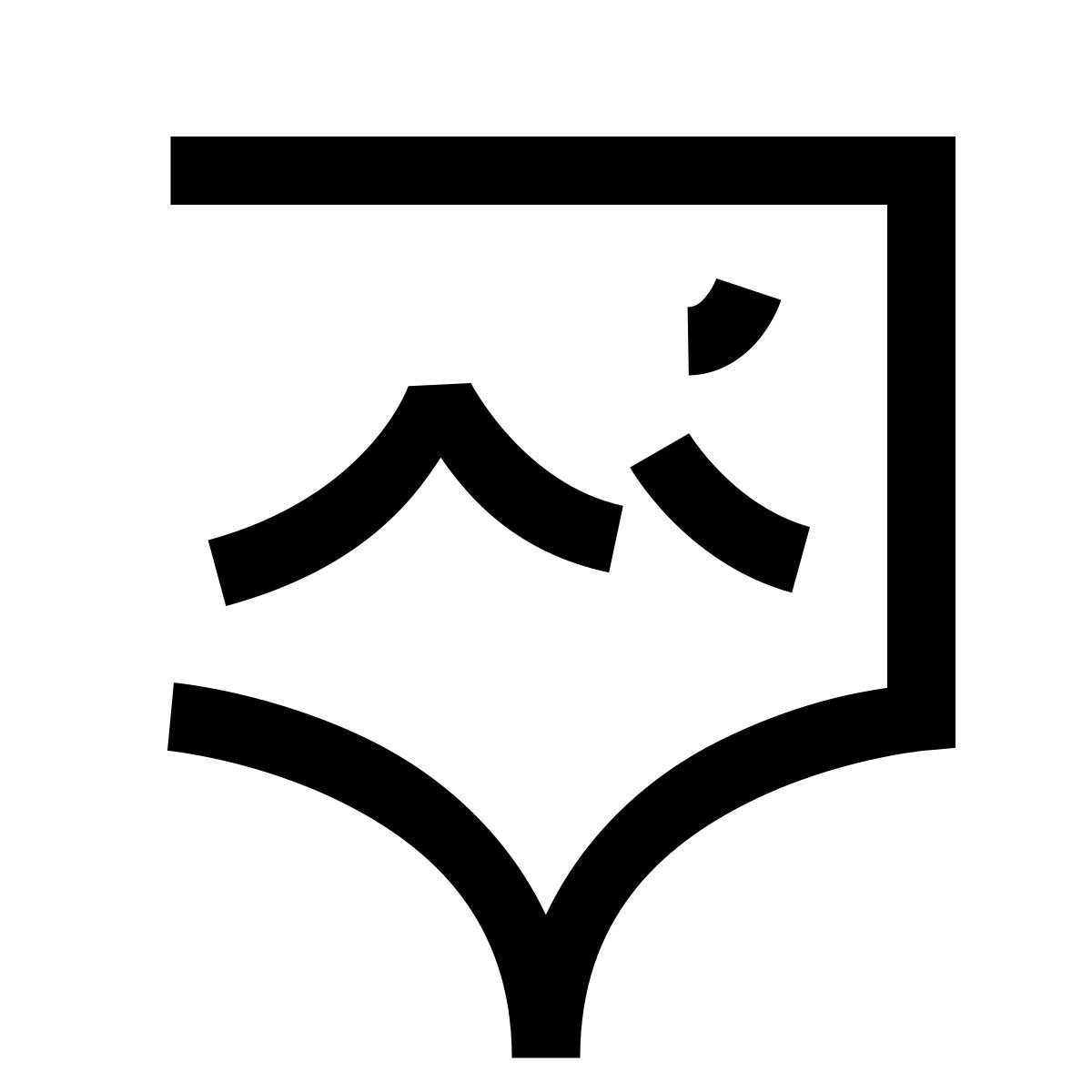 hieroglyphs style mms icon