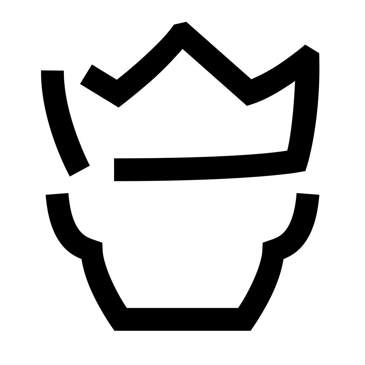 hieroglyphs style monarch icon