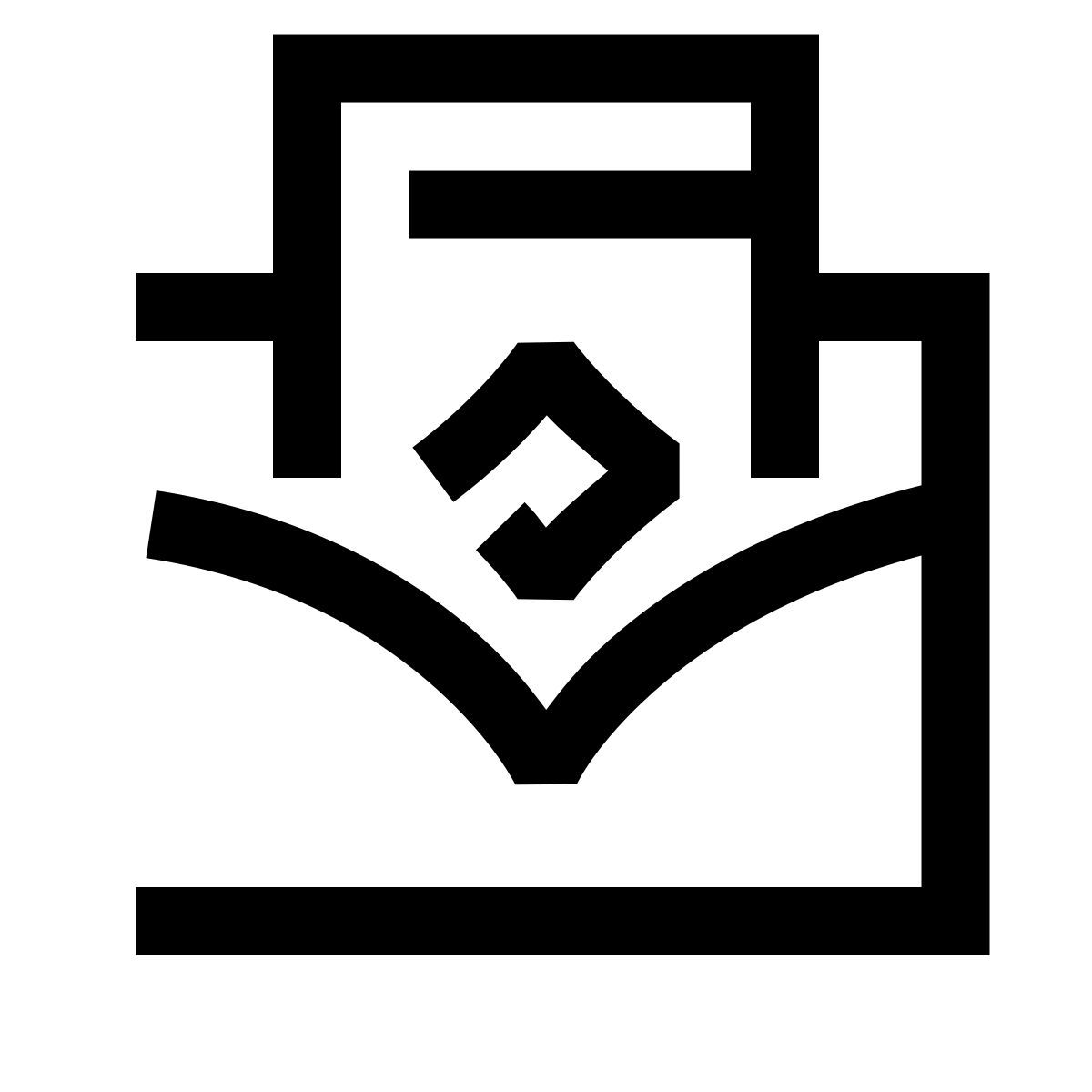 hieroglyphs style transferencia de dinero icon