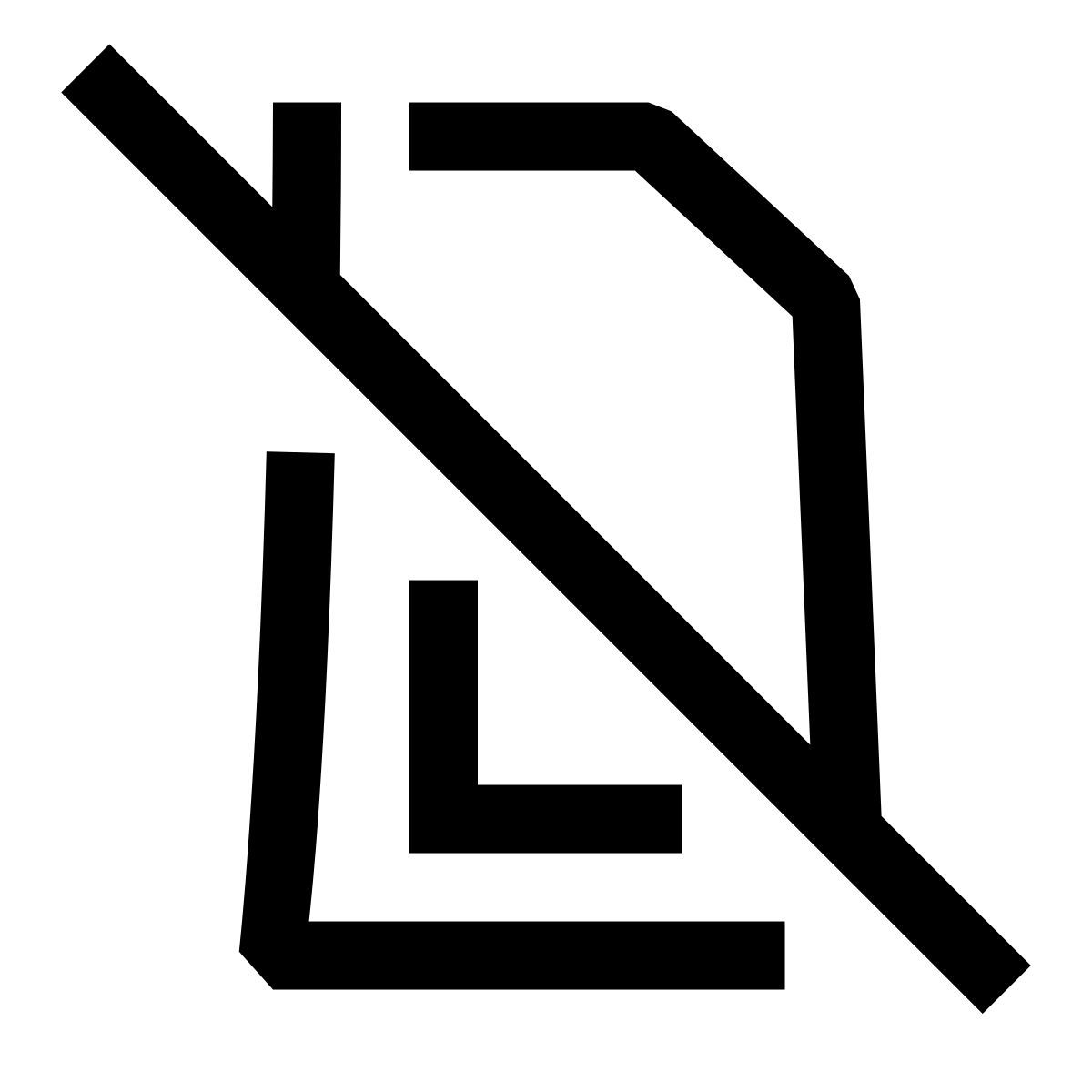 hieroglyphs style nenhum cartão sim icon
