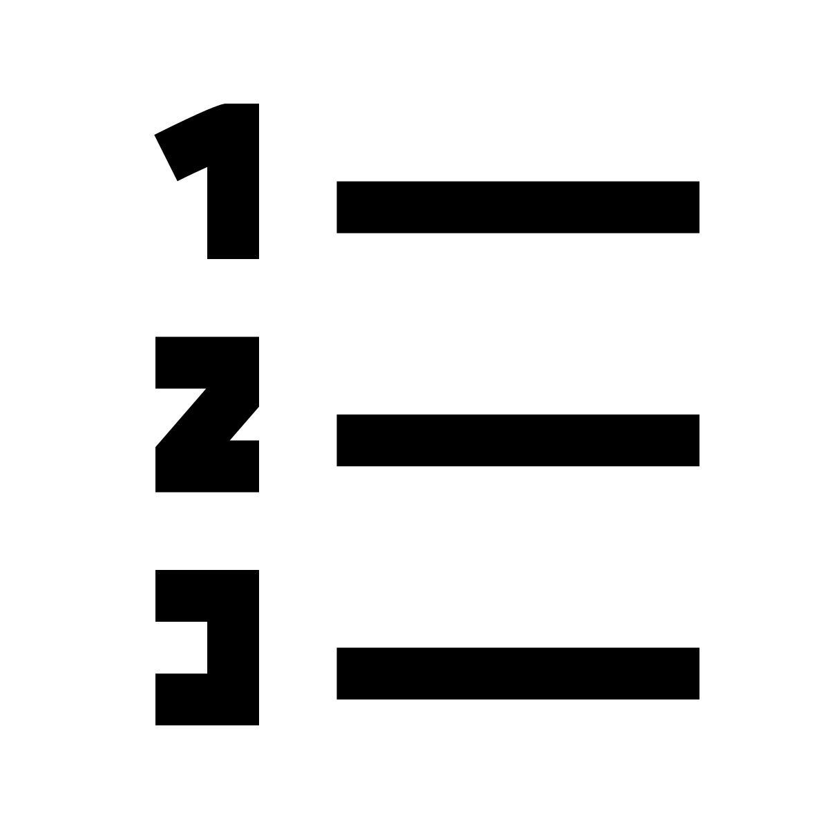 hieroglyphs style 编号列表 icon