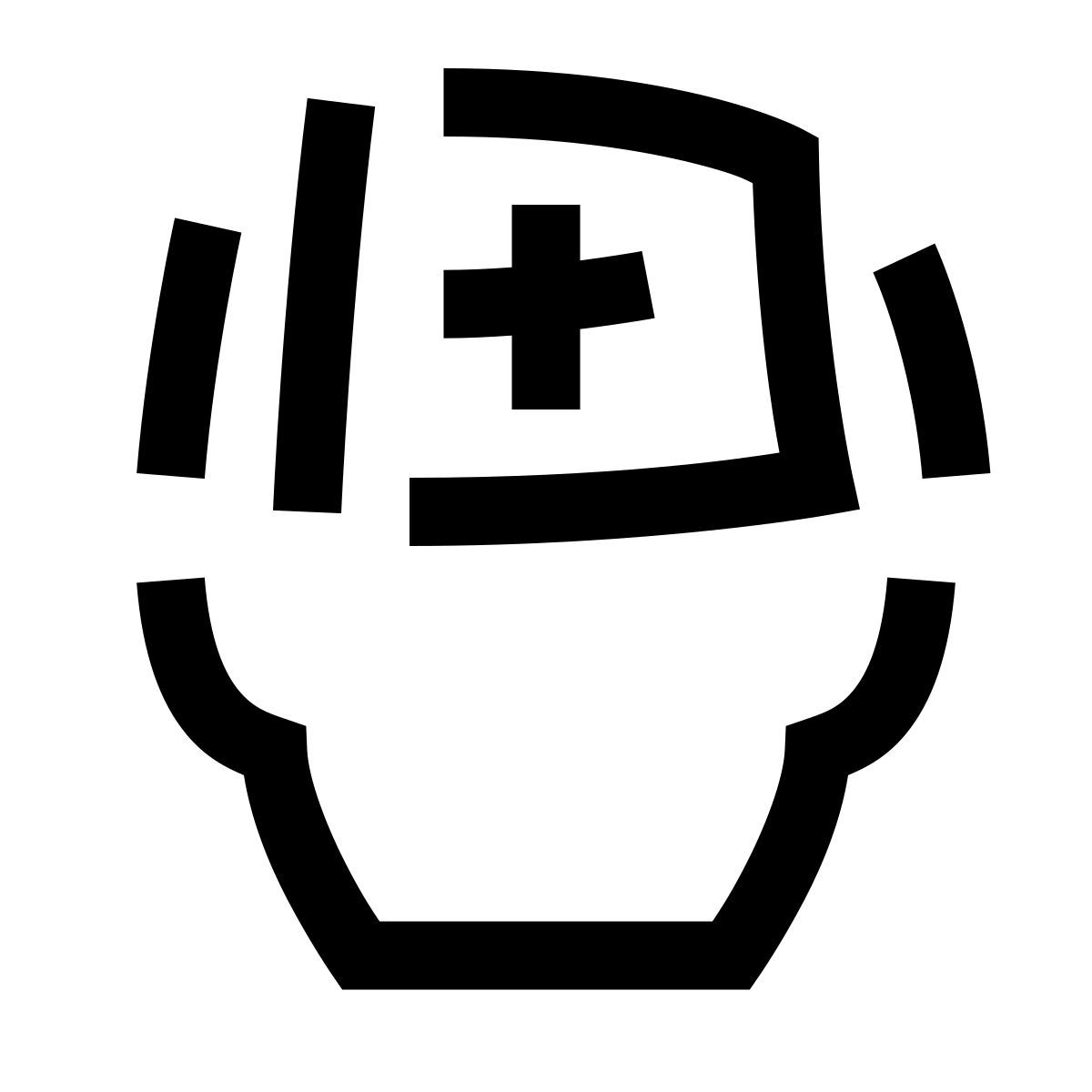 hieroglyphs style nurse icon