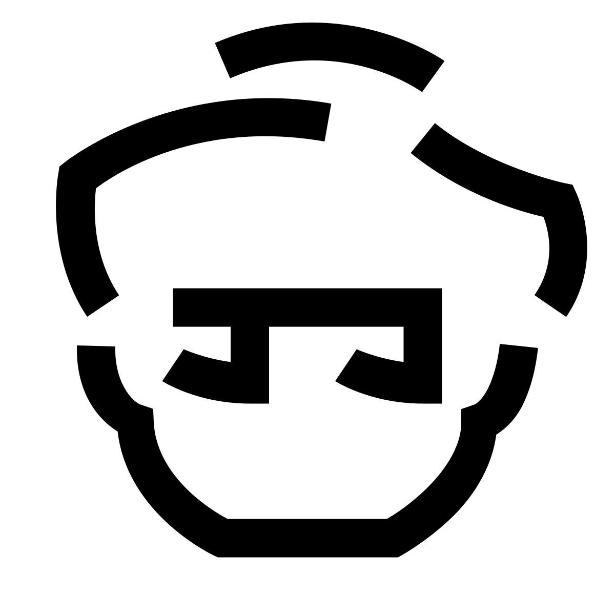 hieroglyphs style anciana icon