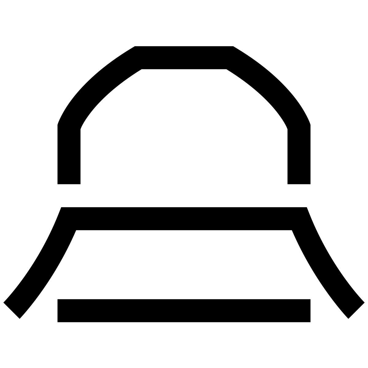hieroglyphs style パナマハット icon