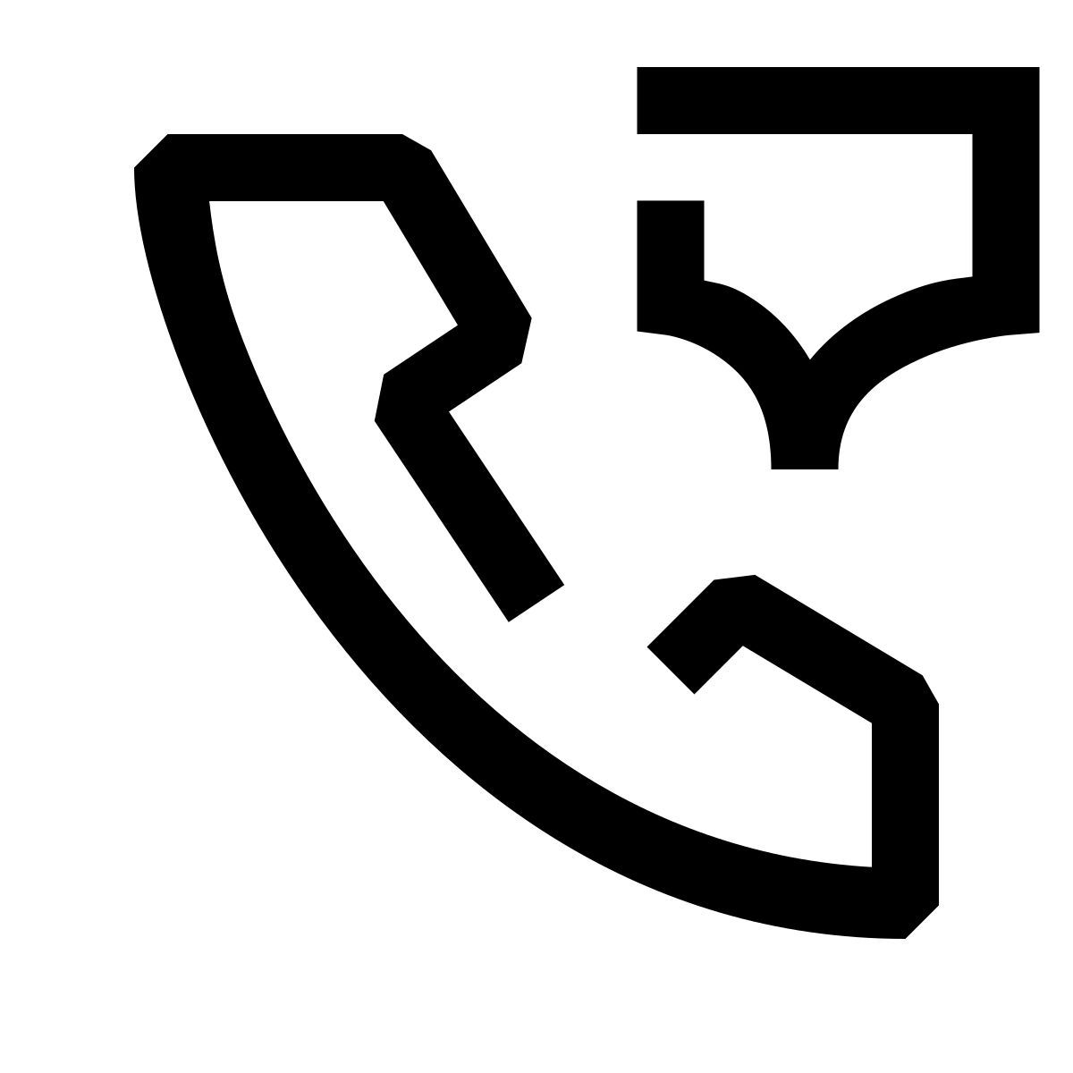 hieroglyphs style phone message icon
