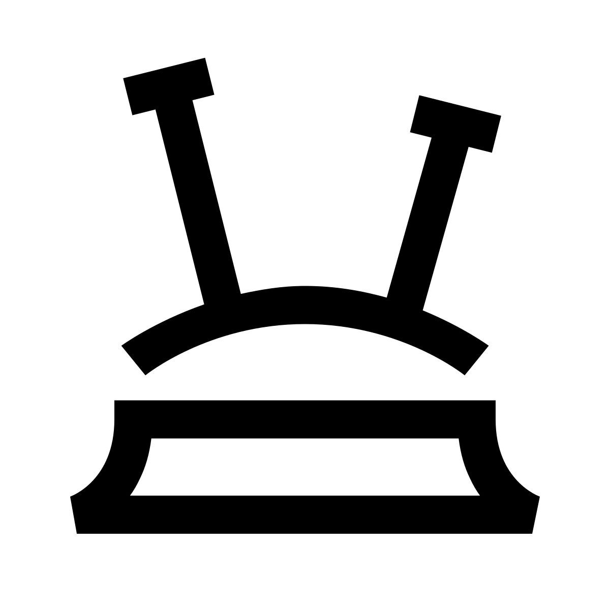 hieroglyphs style almofada de alfinetes icon