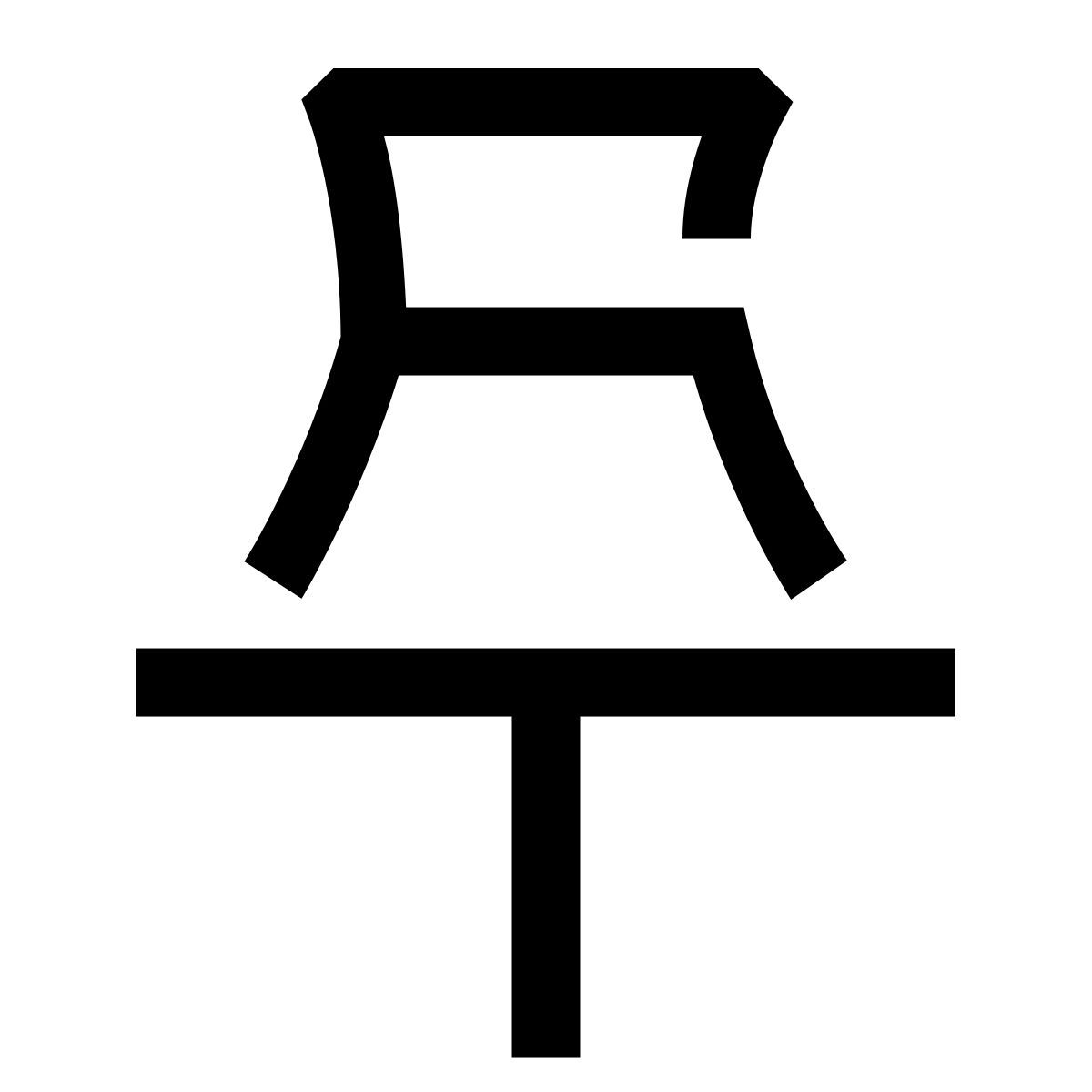 hieroglyphs style obrigado icon