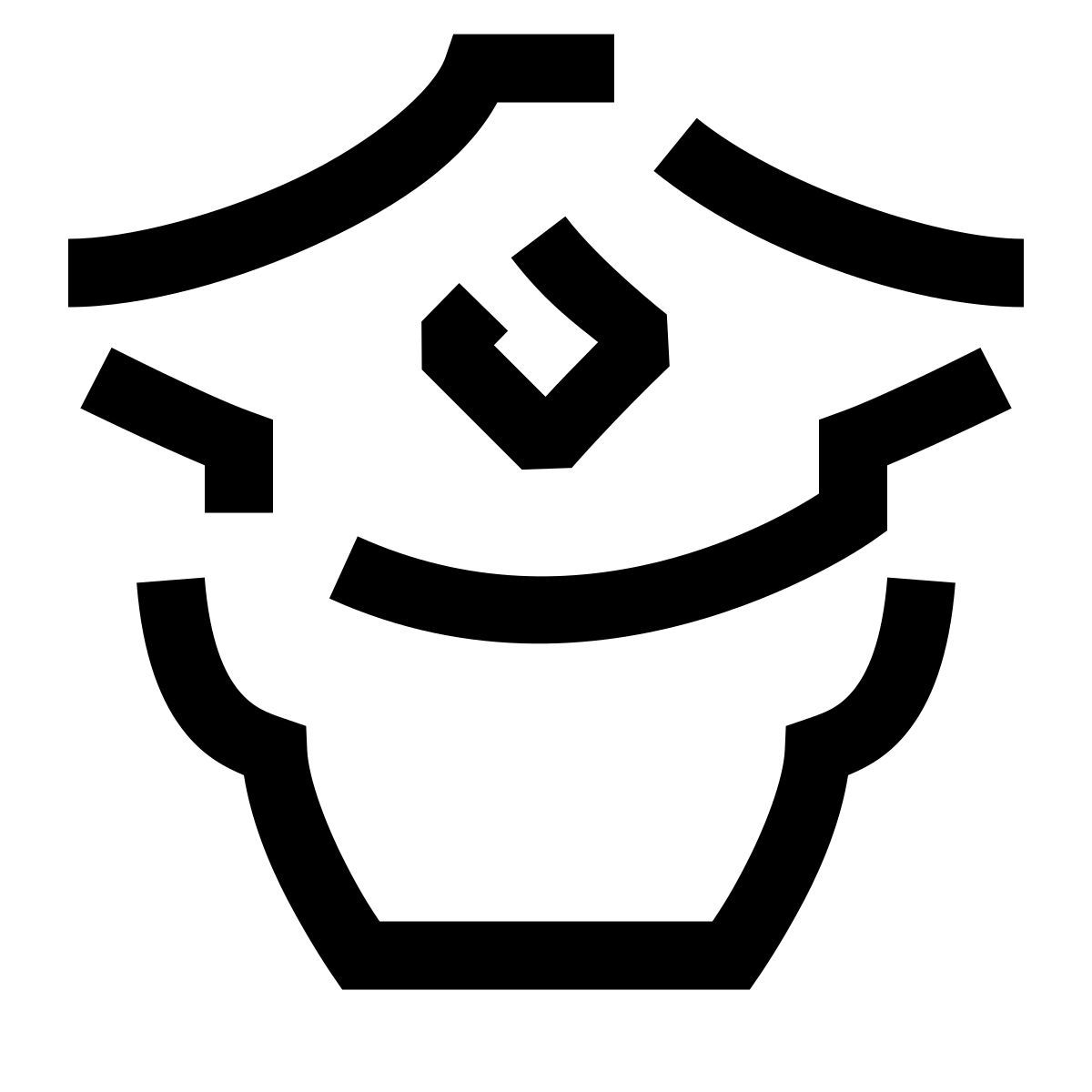 hieroglyphs style 경찰관 남성 icon