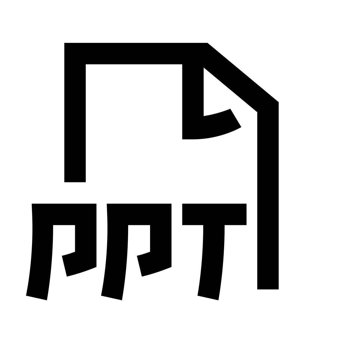 hieroglyphs style ppt icon