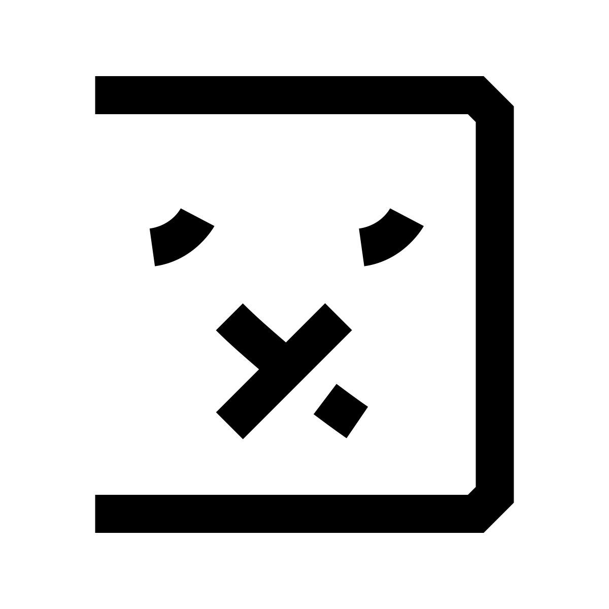 hieroglyphs style muto icon