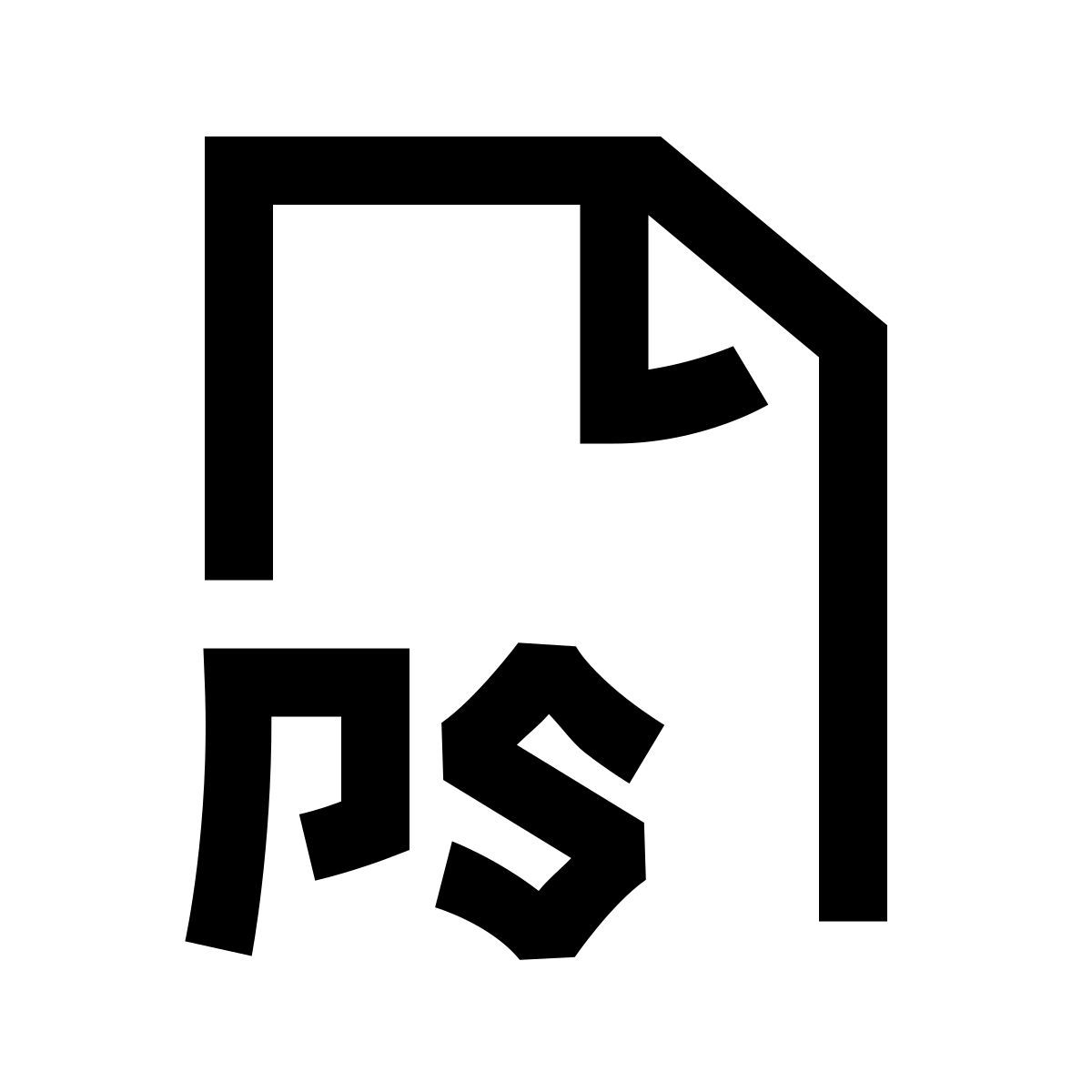 hieroglyphs style ps icon