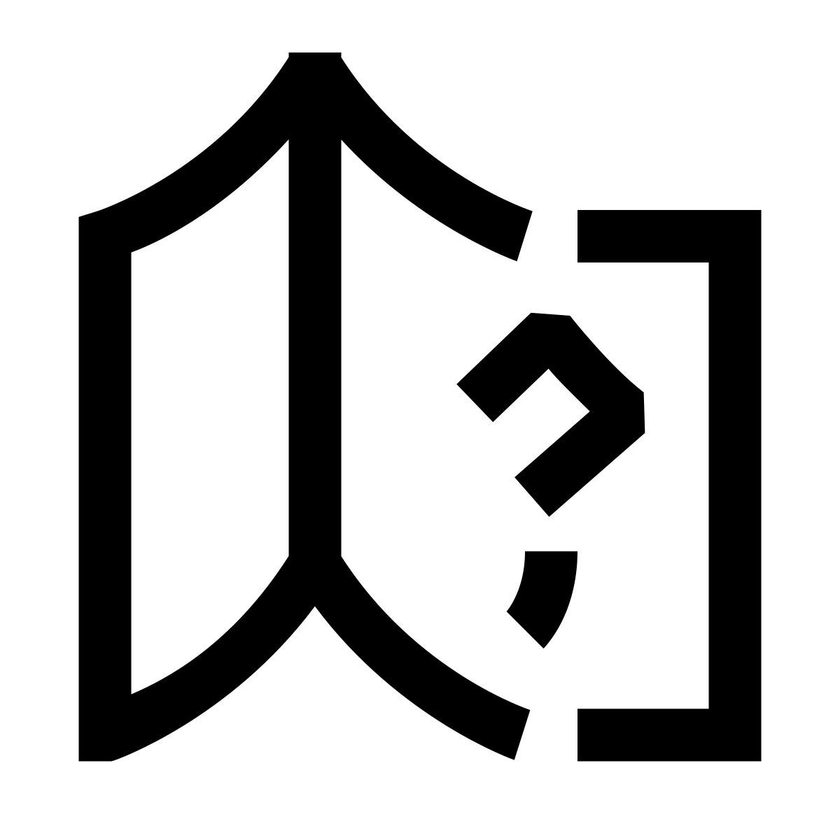 hieroglyphs style quest icon