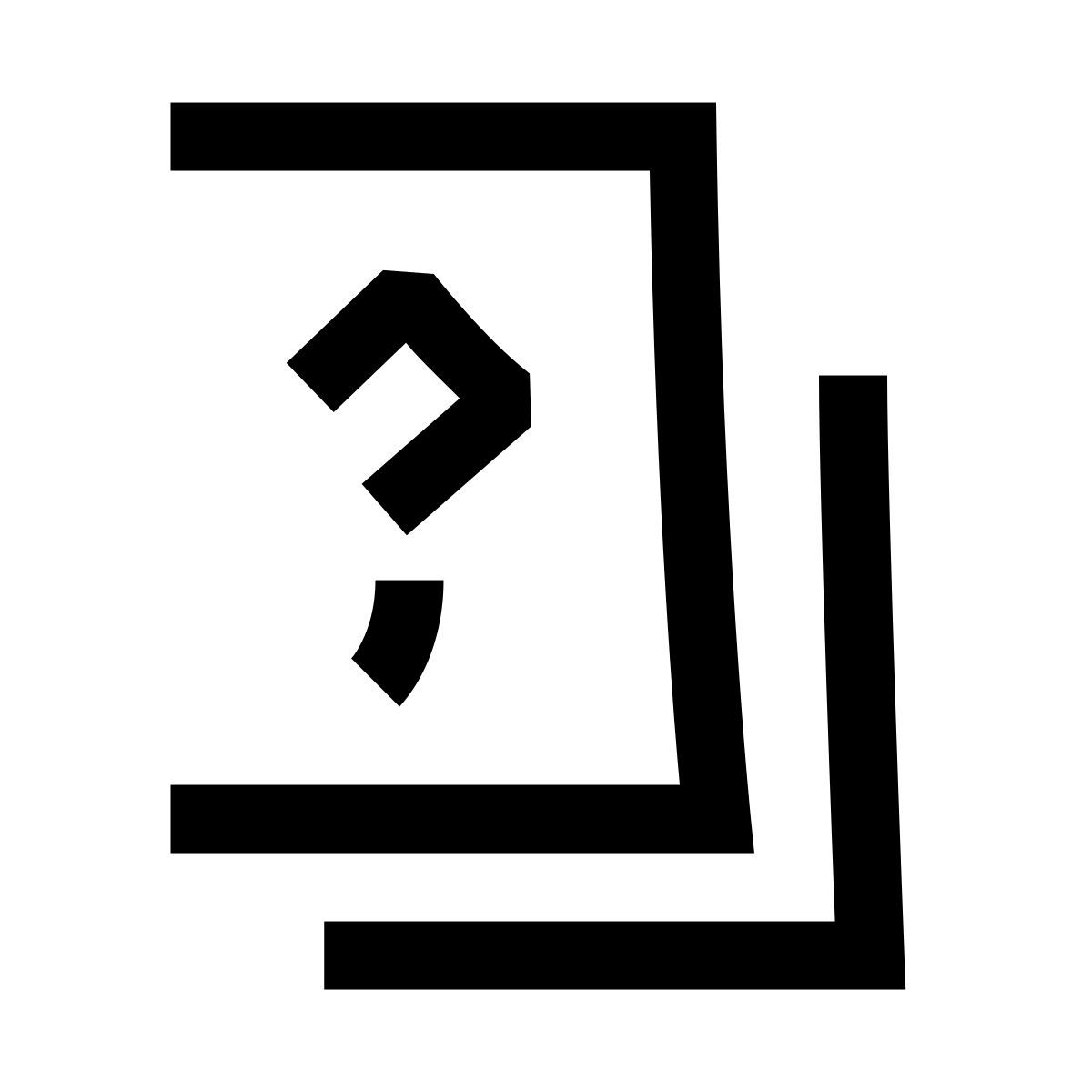 hieroglyphs style 问题 icon