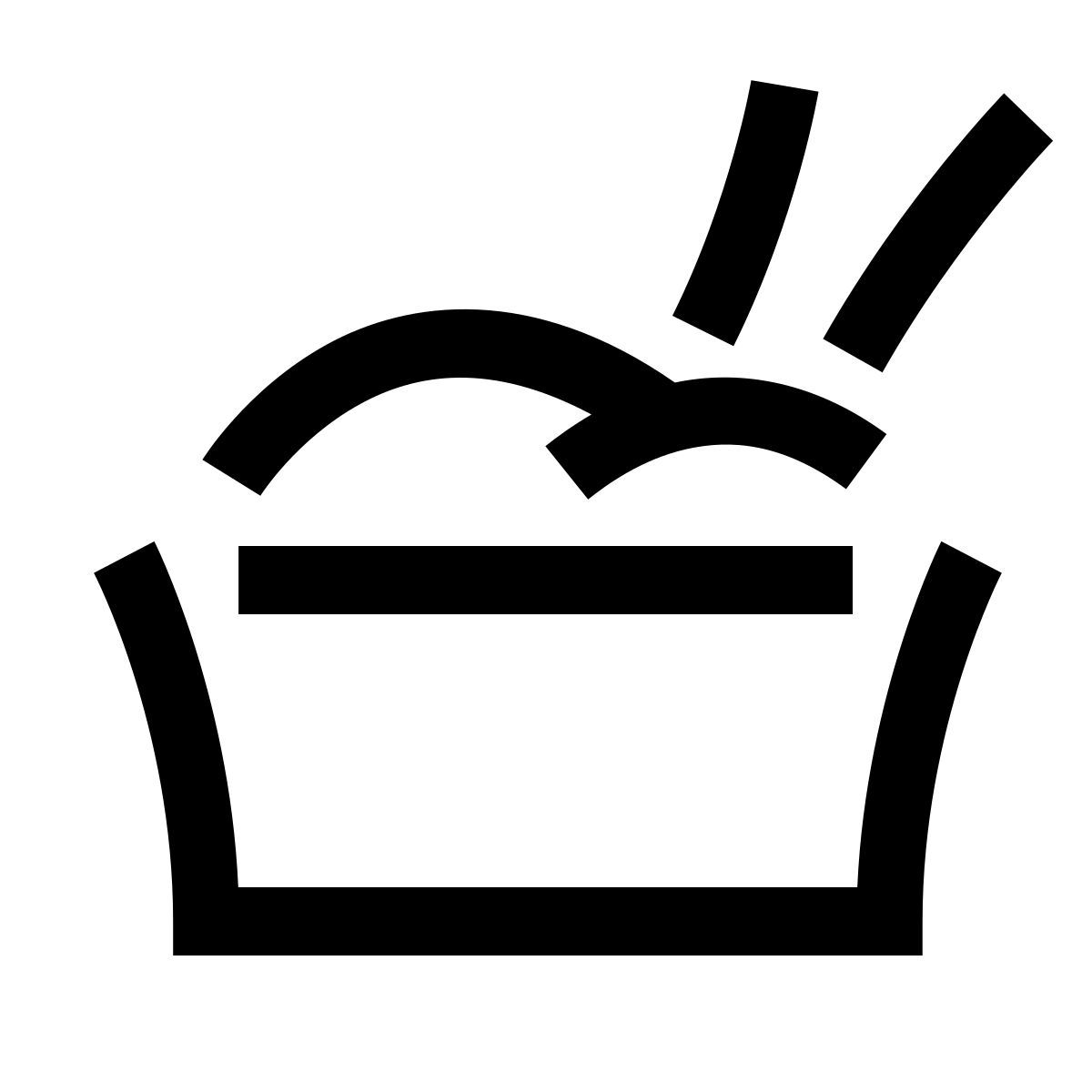 hieroglyphs style bol de riz icon