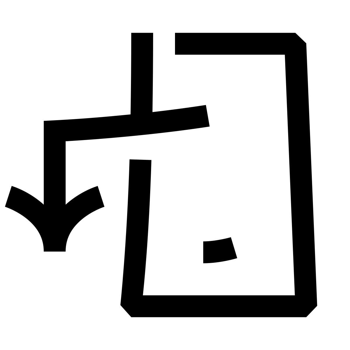 hieroglyphs style tilt icon
