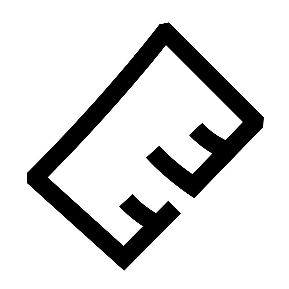 hieroglyphs style régua icon