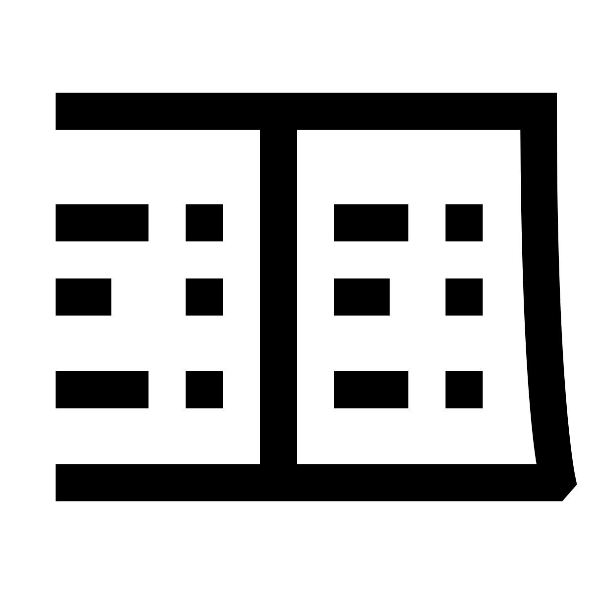 hieroglyphs style study icon