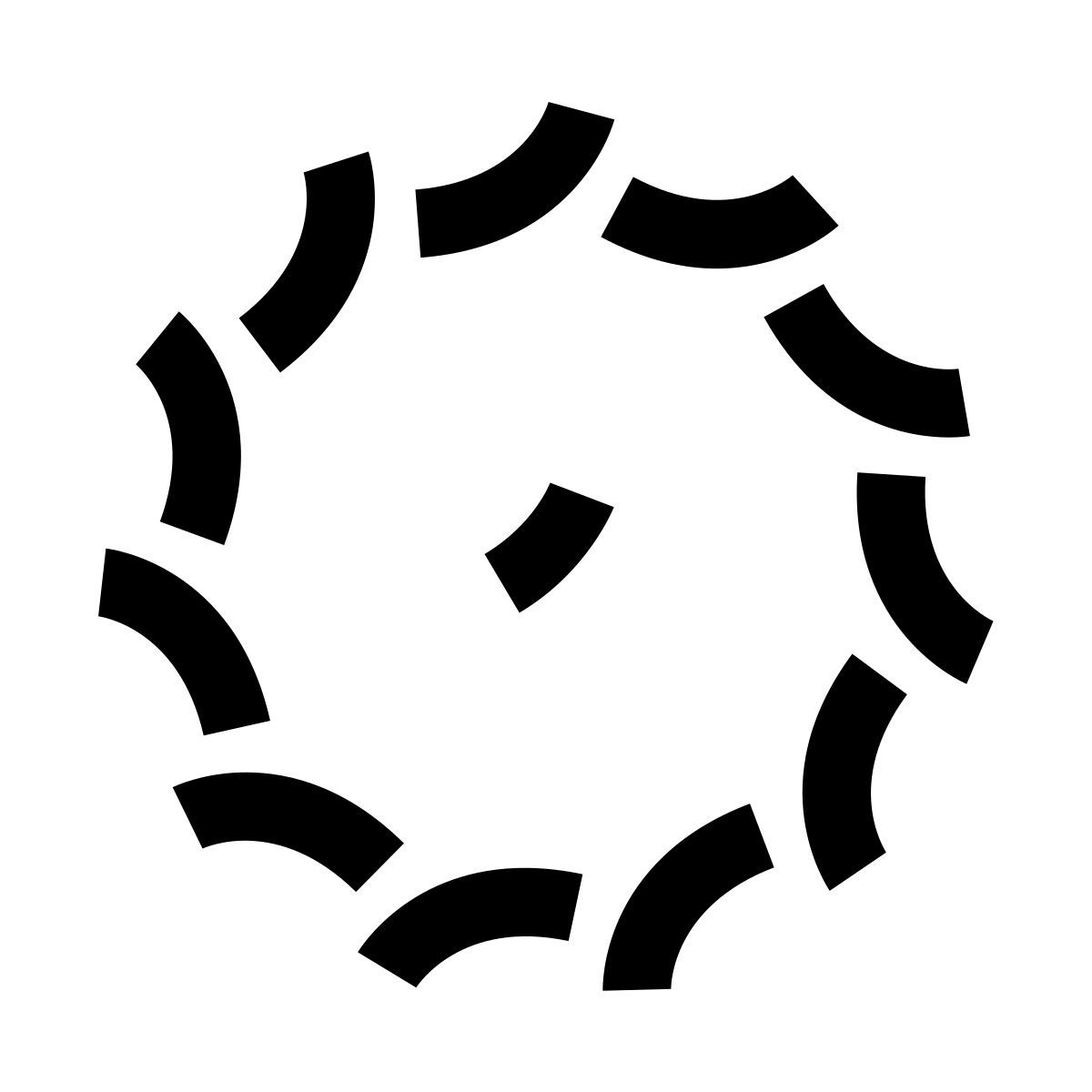 hieroglyphs style 톱날 icon