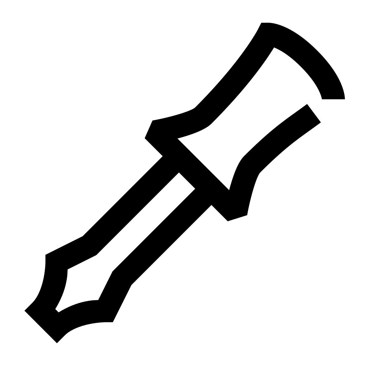 hieroglyphs style screwdriver icon
