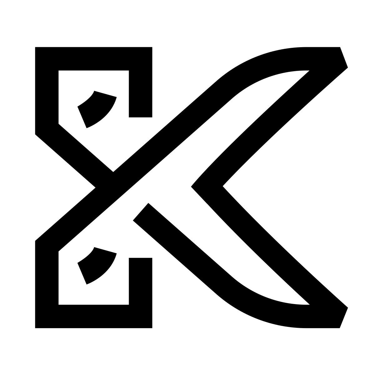 hieroglyphs style forbici per cucito icon