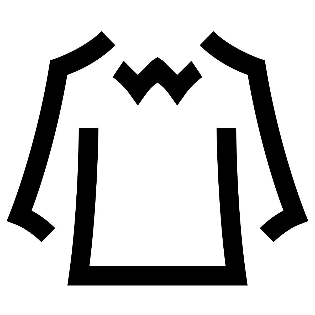 hieroglyphs style chemise icon