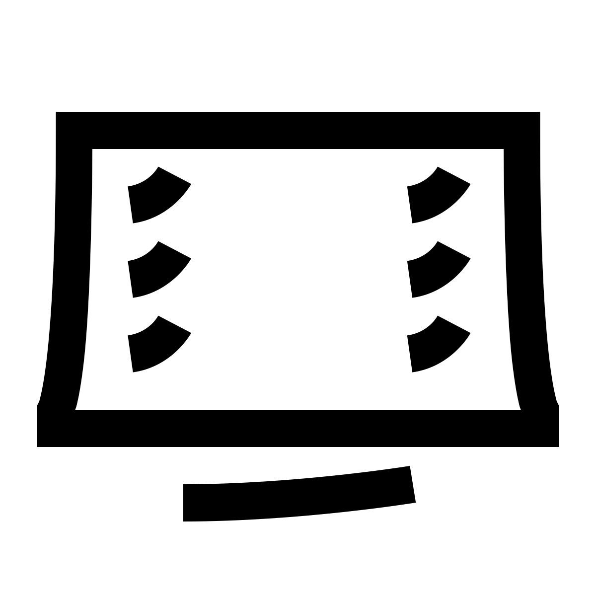 hieroglyphs style mostrando quadros de vídeo icon