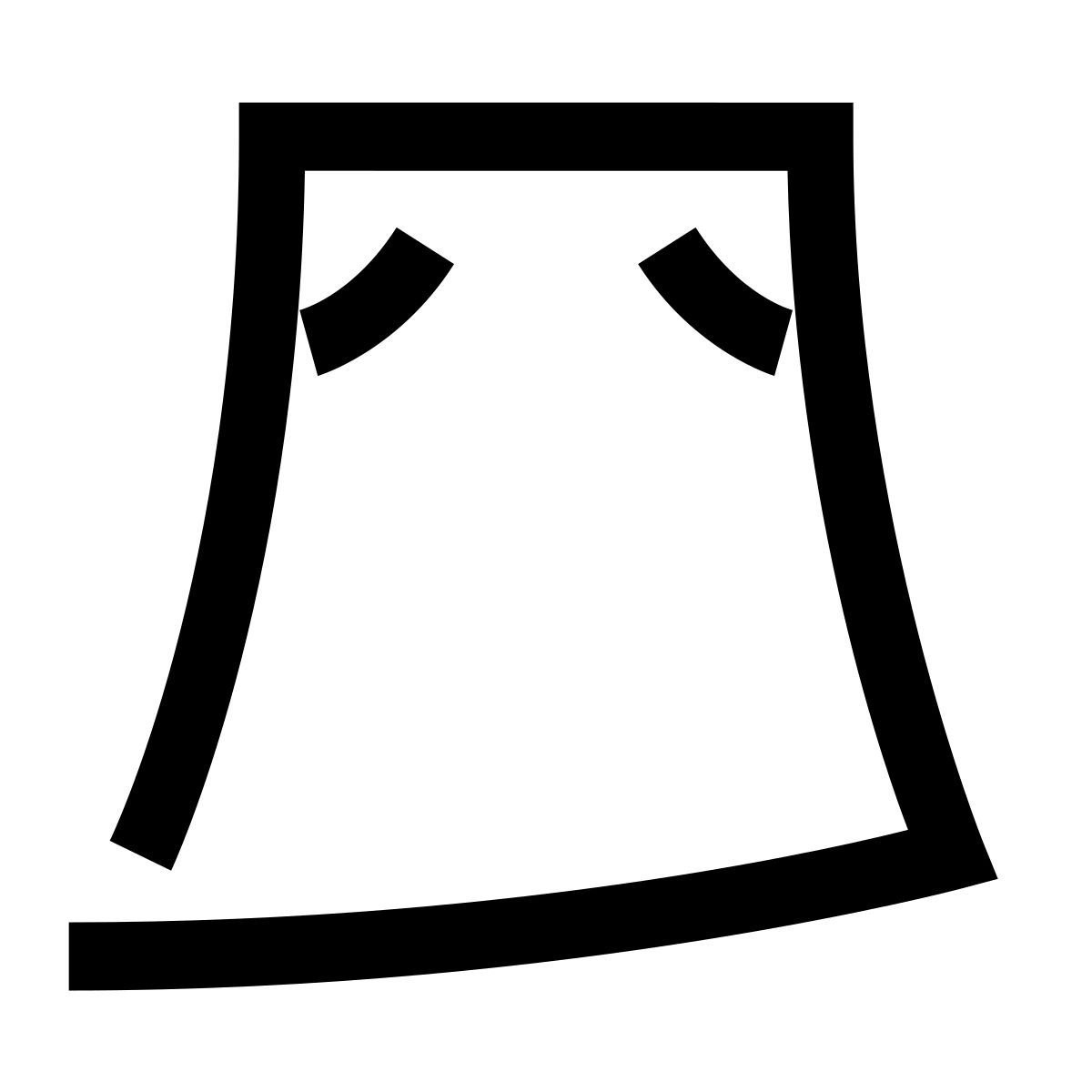 hieroglyphs style jupe icon