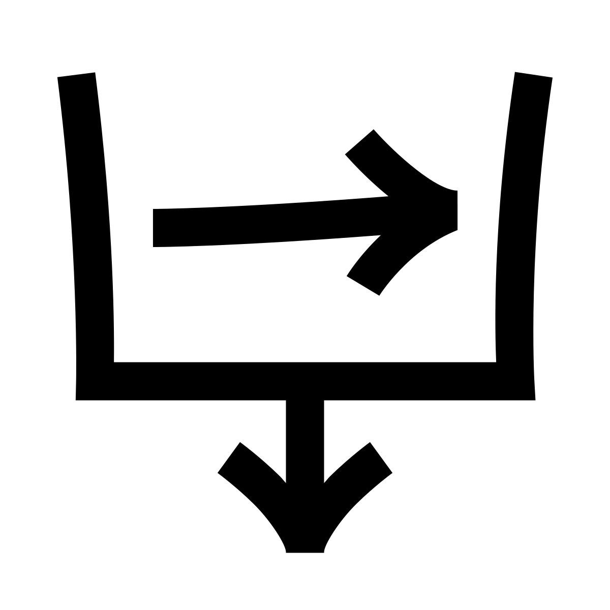 hieroglyphs style sort by follow up date icon