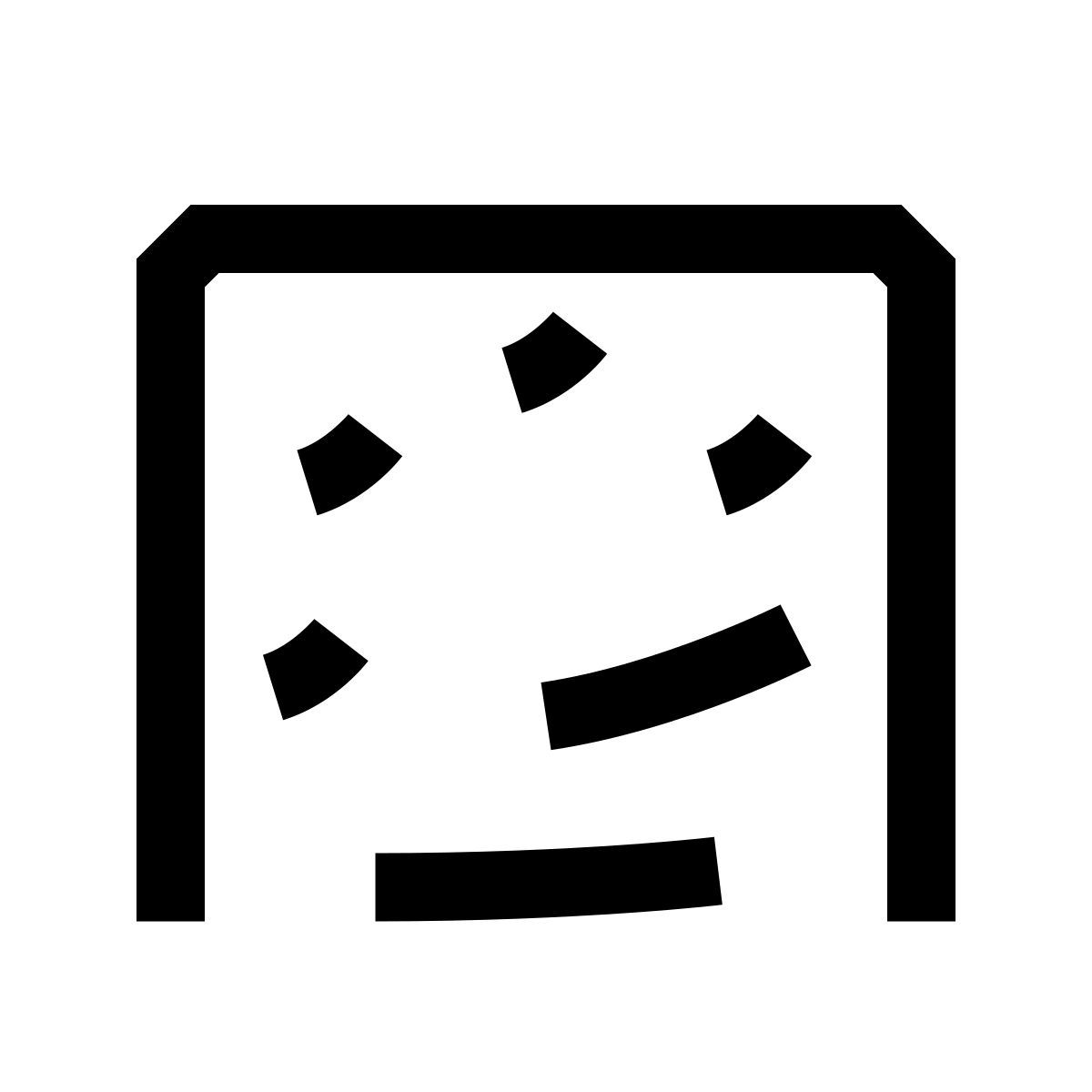 hieroglyphs style geschwindigkeit icon