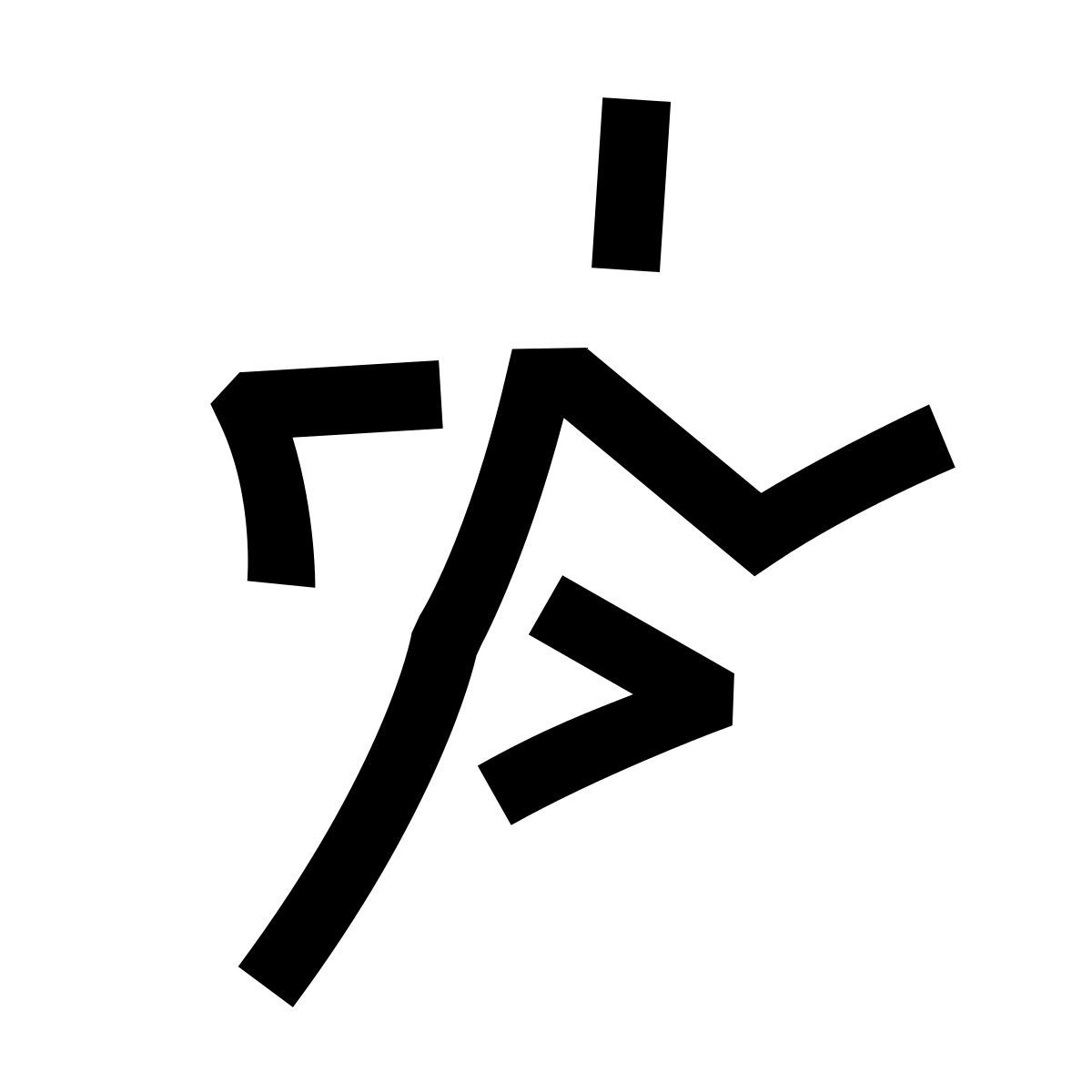 hieroglyphs style 运动模式 icon