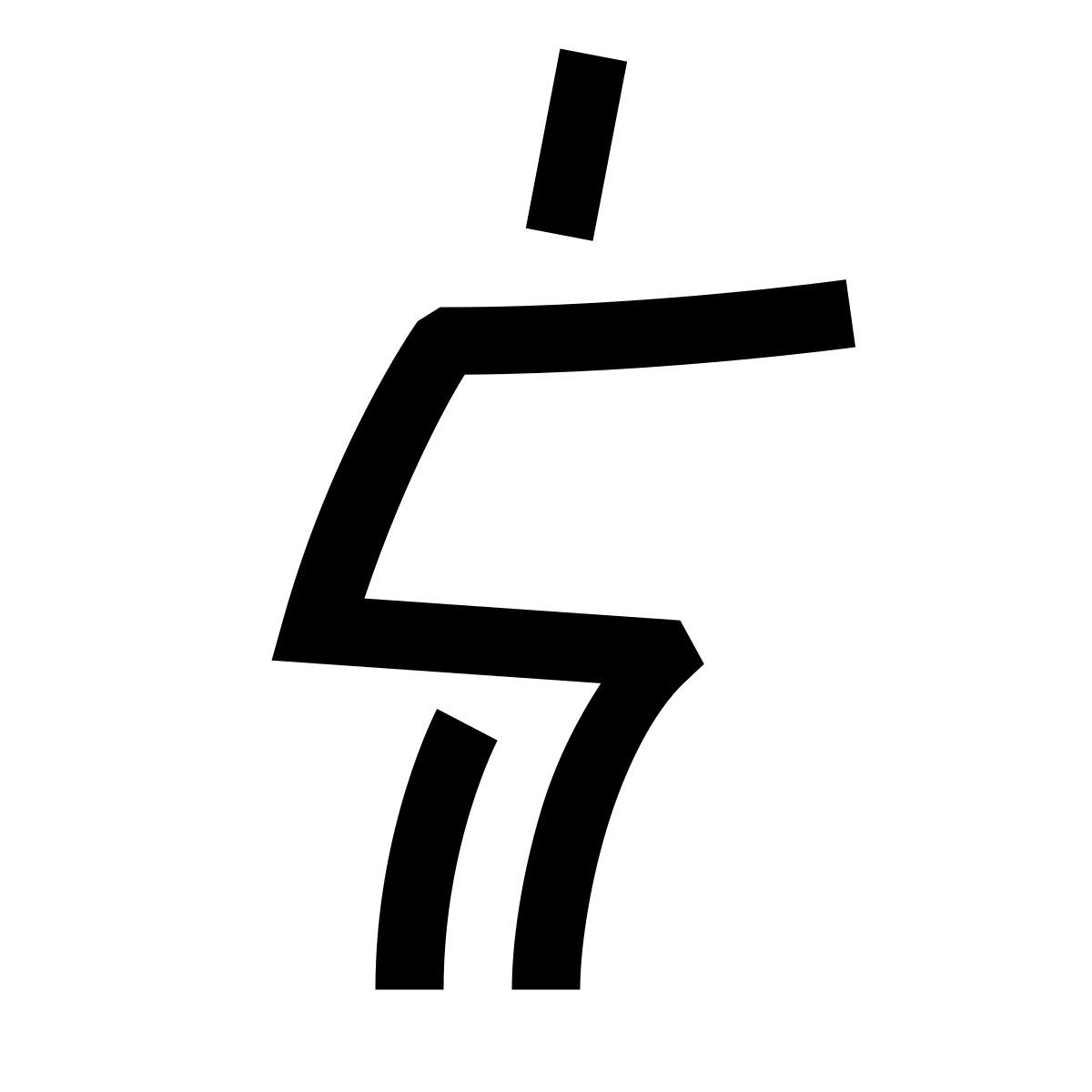 hieroglyphs style squats icon