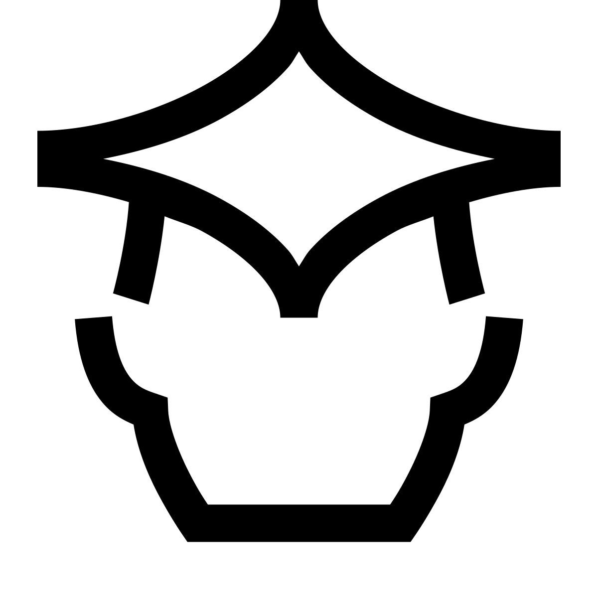 hieroglyphs style studente icon