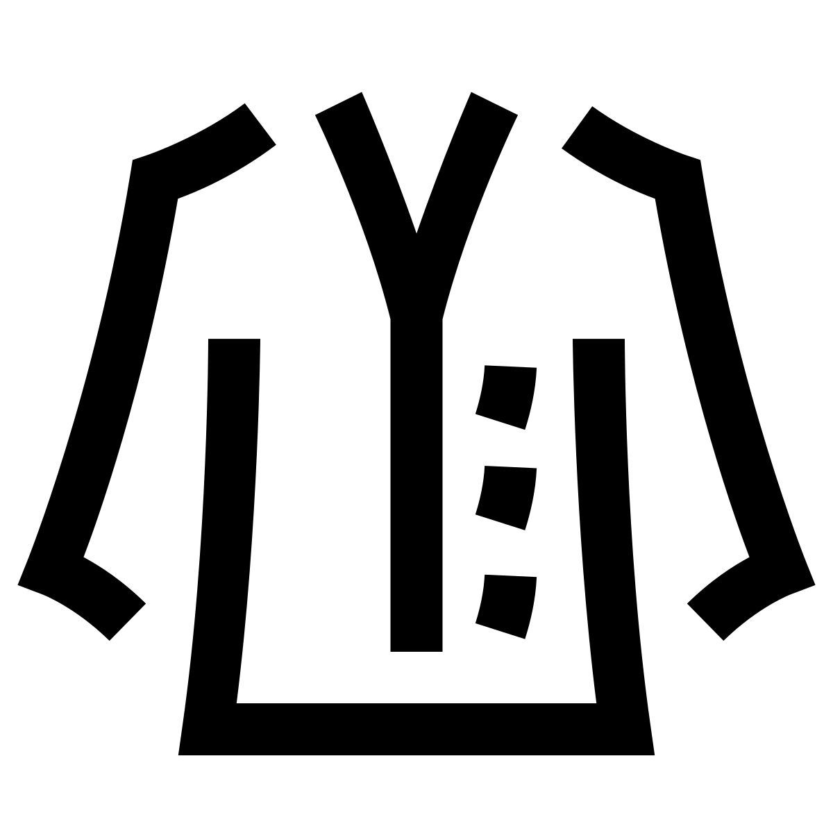 hieroglyphs style saco icon