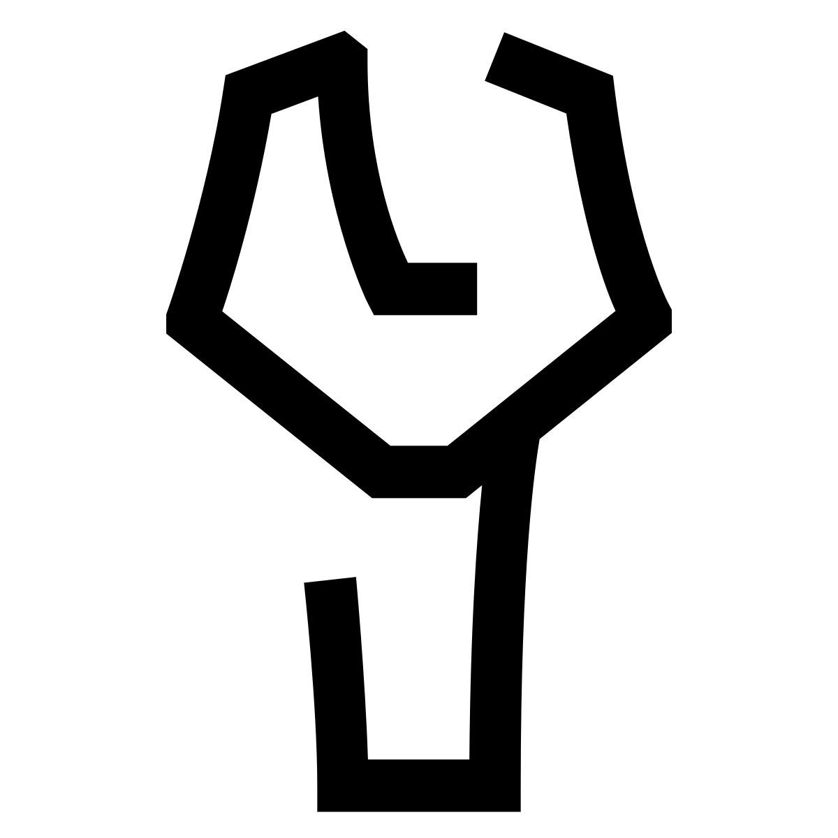 hieroglyphs style support icon