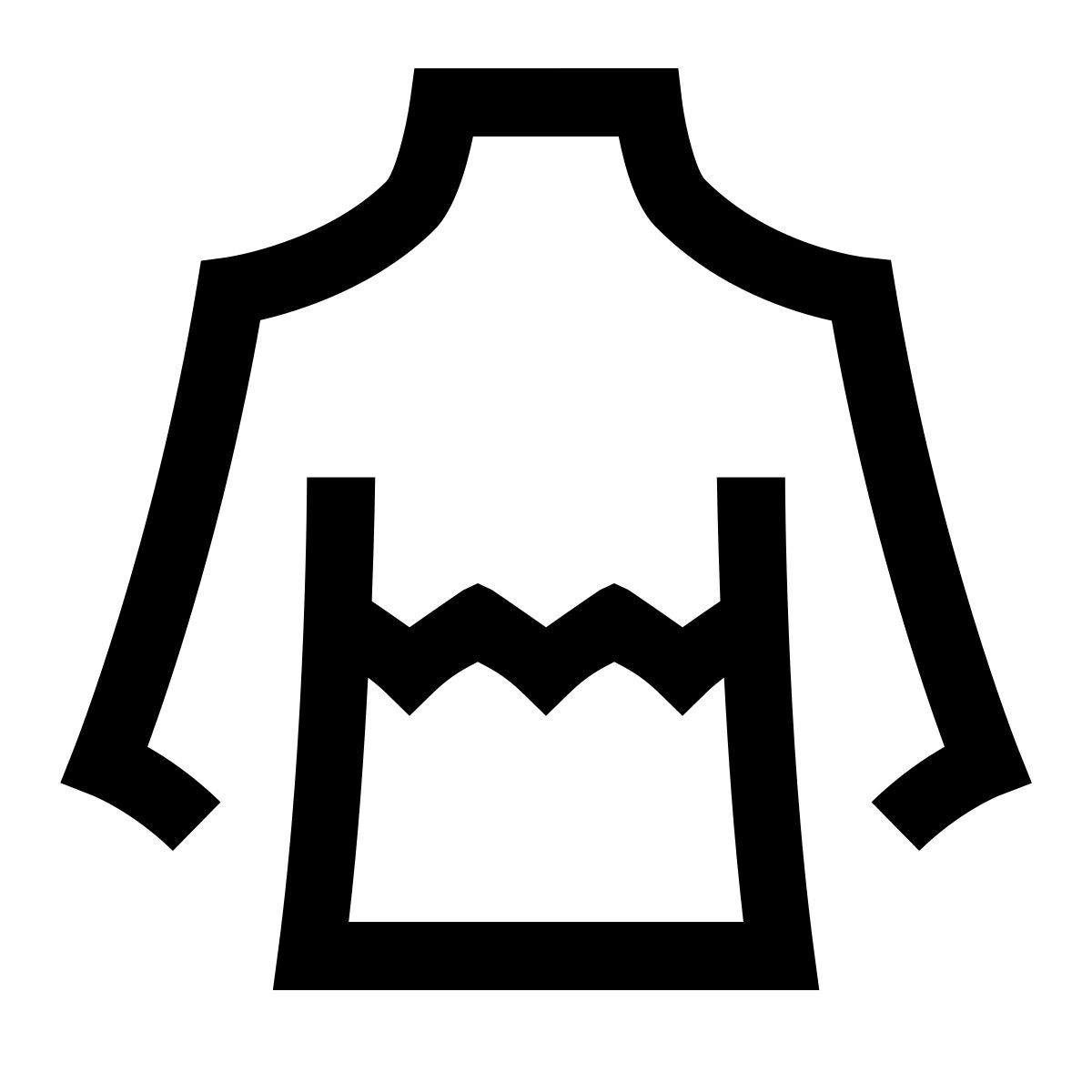 hieroglyphs style pull over icon