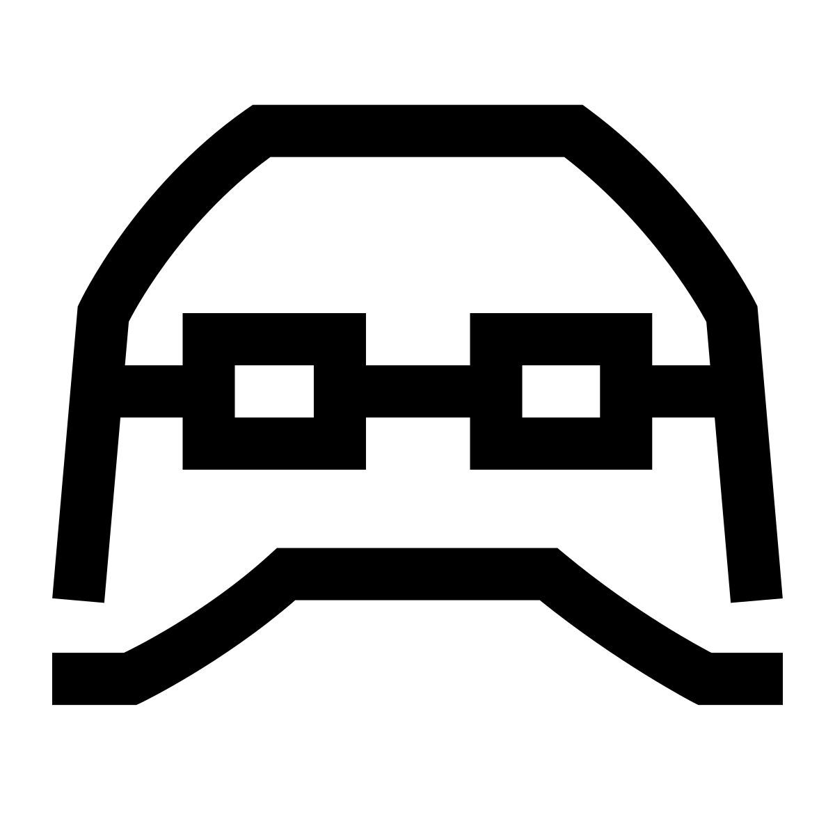 hieroglyphs style 수영 모자 icon