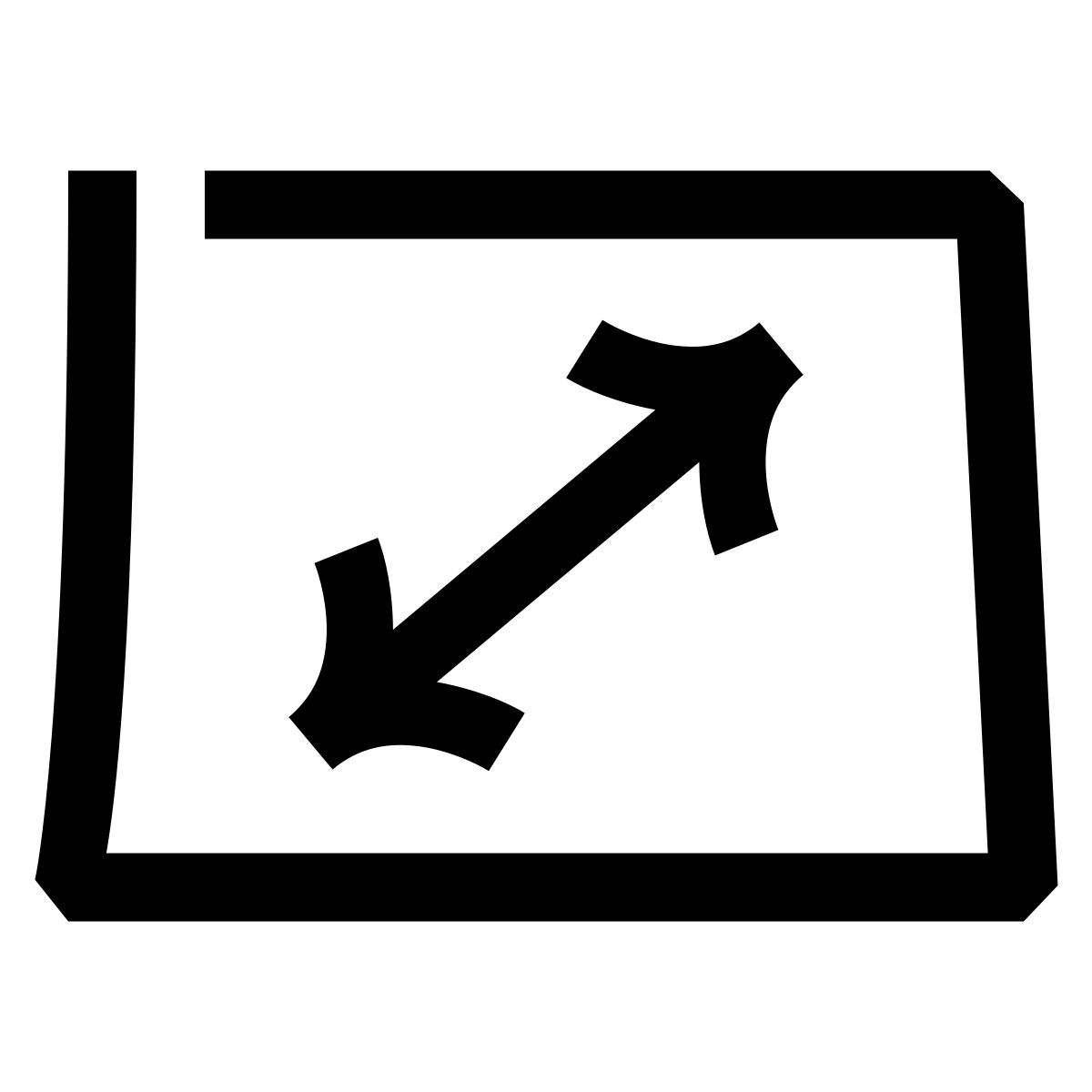 hieroglyphs style tablet zoom icon