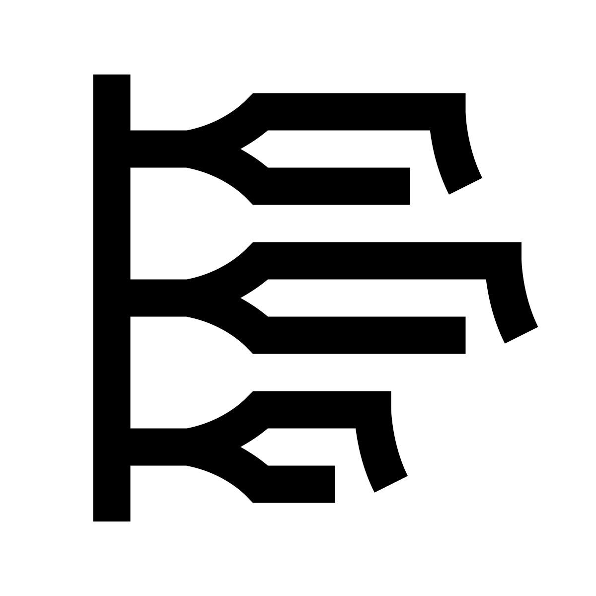 hieroglyphs style zeitleiste icon