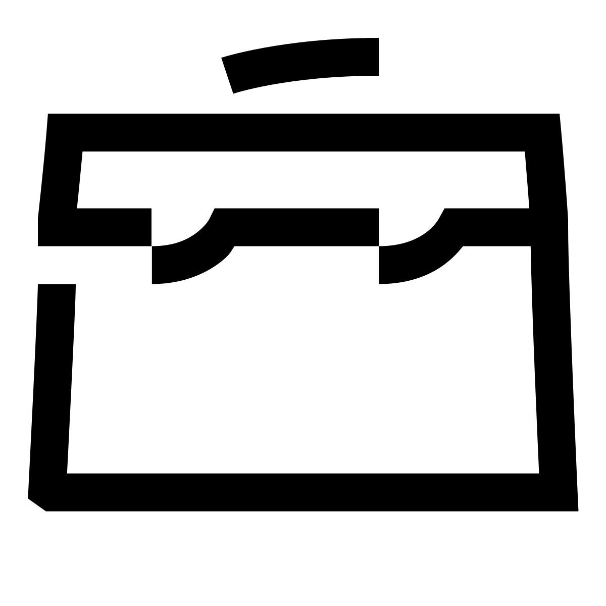 hieroglyphs style caisse à outils icon