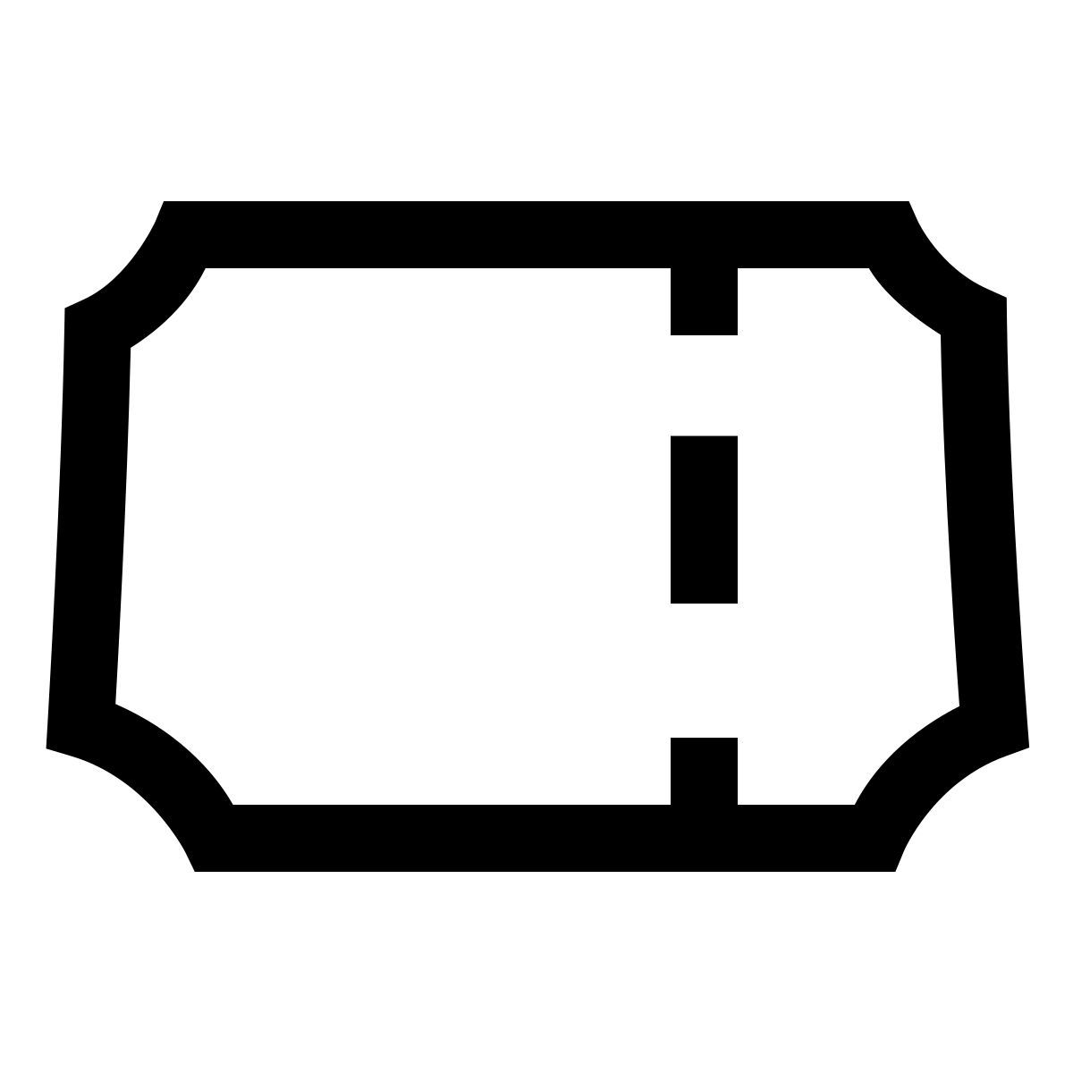 hieroglyphs style billet de train icon